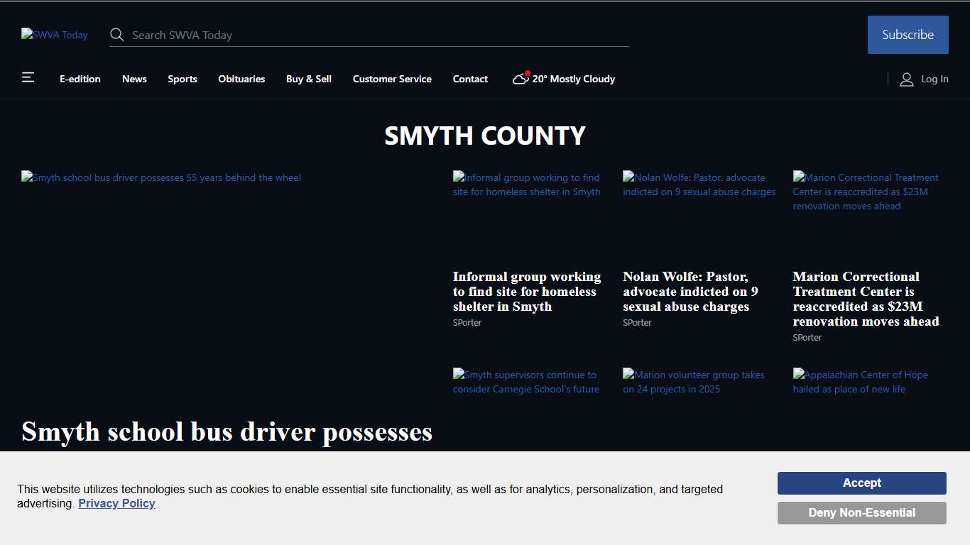 Southwest Virginia Smyth County News swvatoday.com